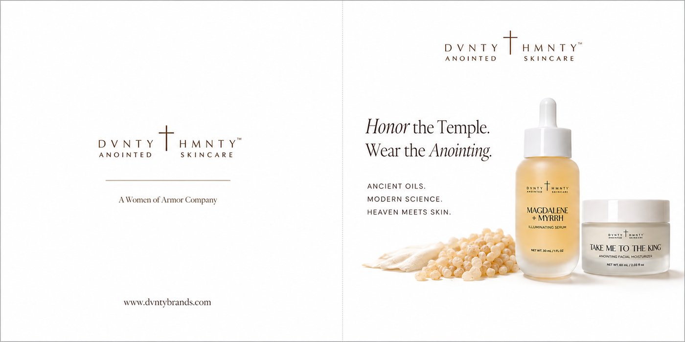 DVNTY HMNTY Anointed Skincare — Honor the Temple, Wear the Anointing